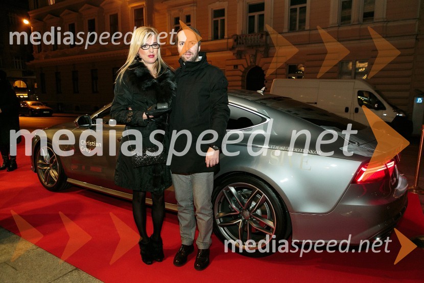  Blanka Košmerlj, NLB Skladi;  Dejan David Kemperl, revija Golf ClubPetdeset odtenkov sive, VIP predpremiera filma