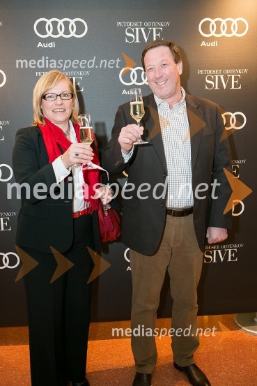  Petja Šegatin, Gospodarska zbornica Slovenije;  Sandi ŠegatinPetdeset odtenkov sive, VIP predpremiera filma