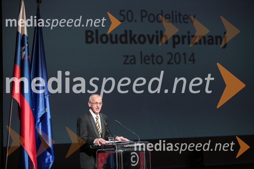  Miroslav Cerar, nekdanji gimnastičar, predsednik Odbora za podeljevanje Bloudkovih priznanj50. podelitev Bloudkovih priznanj za leto 2014