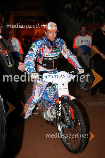 Jason Crump (Avstralija)SPEEDWAY GRAND PRIX, VN Velike Britanije 2007