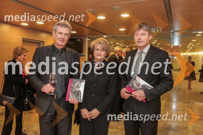  Dušan Gerlovič, predsednik Fitnes zveze Slovenija; dr. Stanislava Setnikar Cankar, ministrica za izobraževanje, znanost in šport ;  Milan Žvan, redni profesor50. podelitev Bloudkovih priznanj za leto 2014