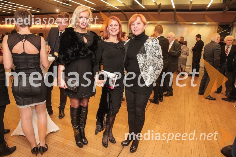  Mojca Pačnik, koreografinja;  Katarina Venturini, nekdanja plesalka; dr. Meta Zagorc, plesna sodnica50. podelitev Bloudkovih priznanj za leto 2014