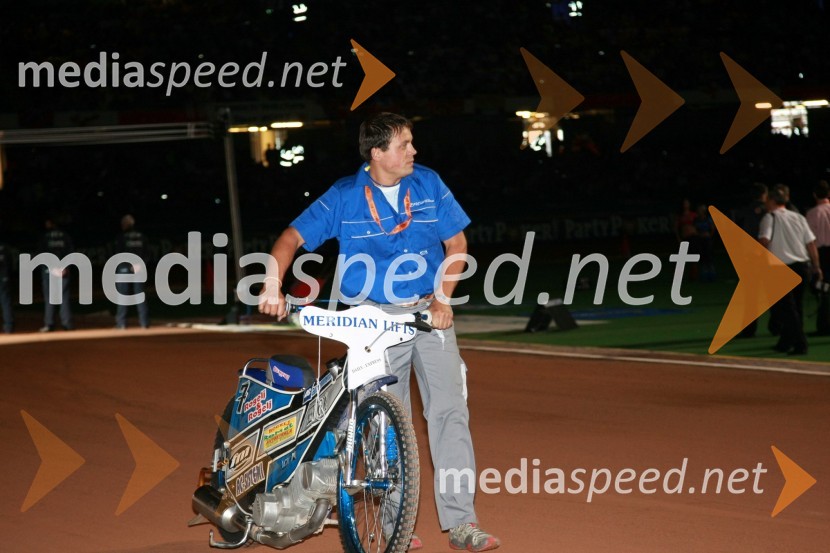 Matej Zupan, mehanik Mateja Žagarja (Slovenija)SPEEDWAY GRAND PRIX, VN Velike Britanije 2007