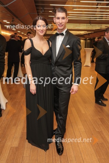  Kristina Vodičar;  Miha Vodičar, plesalec50. podelitev Bloudkovih priznanj za leto 2014
