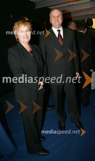 Danilo Šef, direktor Dravskih elektrarn Maribor s soprogo30 let univerze v Mariboru