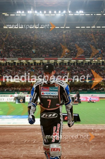 Matej Žagar (Slovenija)SPEEDWAY GRAND PRIX, VN Velike Britanije 2007