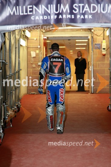 Matej Žagar (Slovenija)SPEEDWAY GRAND PRIX, VN Velike Britanije 2007