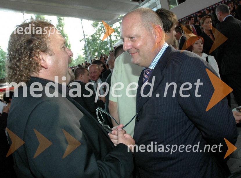 Darko Brlek, direktor Festivala Ljubljana in Miro Senica, odvetnikSprejem ameriškega veleposlaništva ob dnevu ameriške neodvisnosti