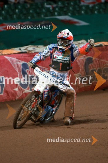 Jason Crump (Avstralija)SPEEDWAY GRAND PRIX, VN Velike Britanije 2007