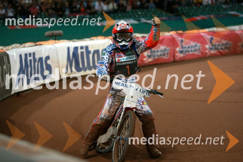 Jason Crump (Avstralija)SPEEDWAY GRAND PRIX, VN Velike Britanije 2007