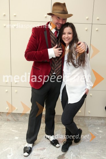  Gal Gjurin, glasbenik;  Severa Gjurin, glasbenicaGal Gjurin z gosti, Valentinov koncert