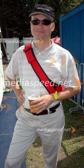 Marko Kryžanovski, predsednik uprave Petrola in predsednik Kajaške zveze SlovenijeSvetovni pokal na divjih vodah v Tacnu