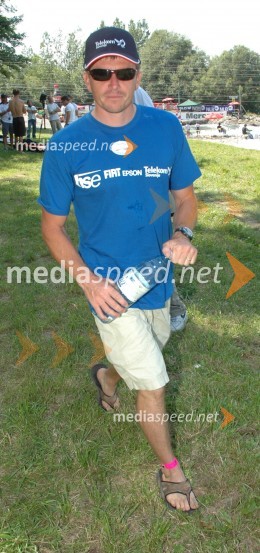 Siemon Hočevar, kanuistSvetovni pokal na divjih vodah v Tacnu