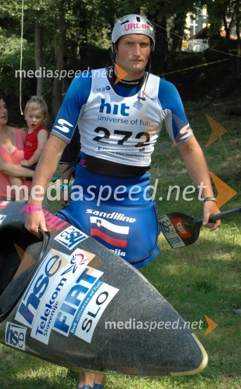 Dejan Stevanovič, kanuistSvetovni pokal na divjih vodah v Tacnu