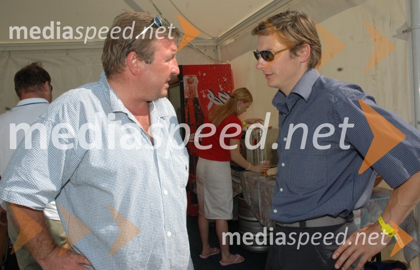 ... in Andraž Vehovar, podjetnik in nekdanji kajakašSvetovni pokal na divjih vodah v Tacnu