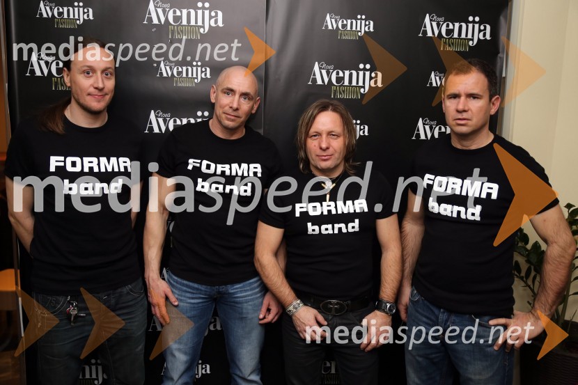 Skupina Forma BandFitnes party s Forma bandom