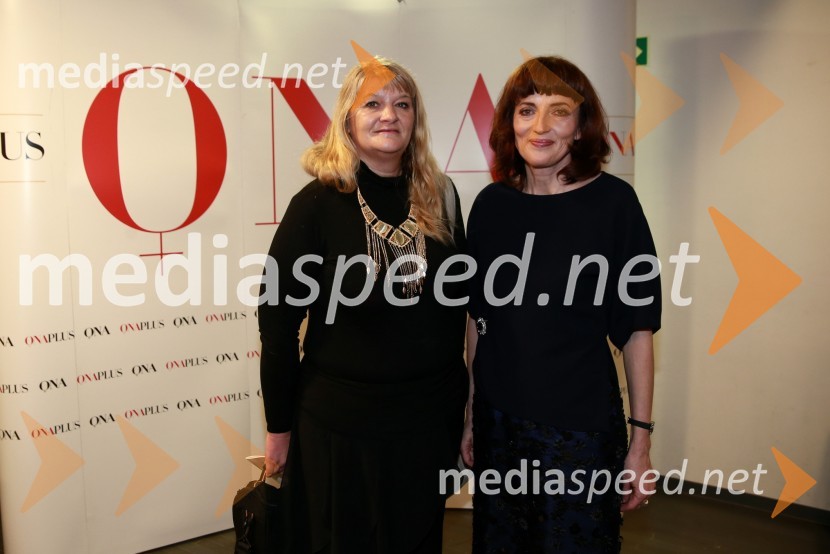  Carmen Leban, novinarka;  Sabina Obolnar, urednica revij Ona ter OnaplusOna 365 za leto 2014 je Ninna Kozorog