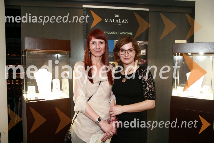  Danica Maček, vodja ključnih kupcev, Delo d.d.;  Milena Vuletić, Draguljarna MalalanOna 365 za leto 2014 je Ninna Kozorog