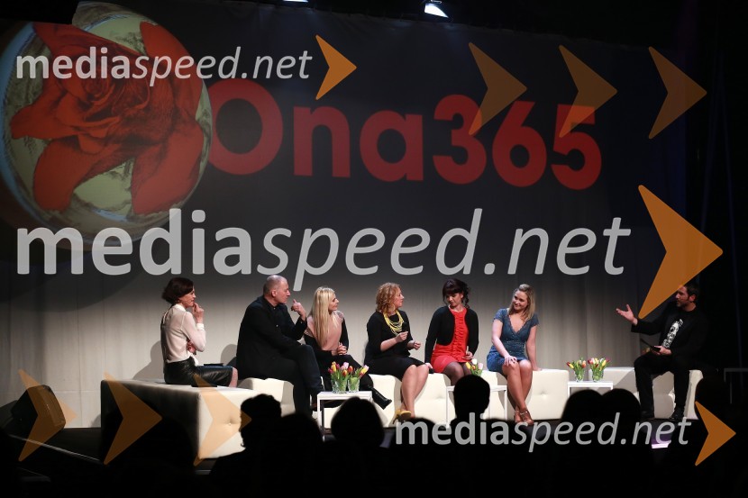  Tajda Lekše, voditeljica;  Ali Žerdin, urednik revije  Delo De facto in Sobotne priloge;  Valentina  Smej Novak, založnica;  Staša Tunja Bojičić;   Amela Tadić; dr. Ninna Kozorog, zdravnica, predsednica društva Humanitarček;  Miha Šalehar, radijski voditeljOna 365 za leto 2014 je Ninna Kozorog