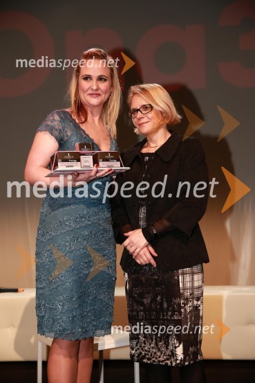 dr. Ninna Kozorog, zdravnica, predsednica društva Humanitarček; dr. Anja Kopač Mrak, ministrica za delo, družino in enake možnostiOna 365 za leto 2014 je Ninna Kozorog