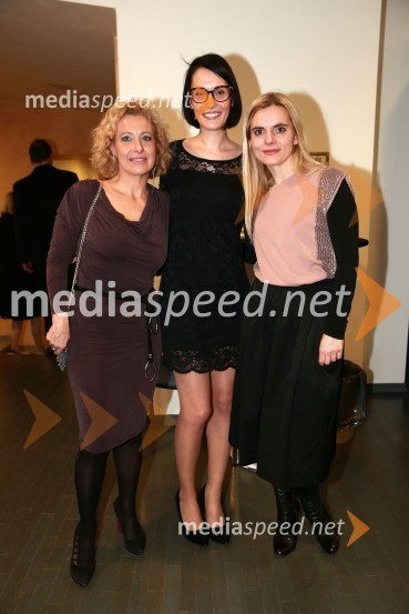  Maria Anselmi, direktorica Bisnode;  Petra Krilič;  Valentina  Smej Novak, založnicaOna 365 za leto 2014 je Ninna Kozorog