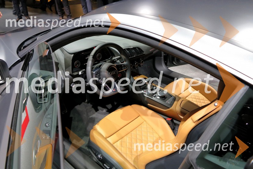 Audi R8, notranjost85. avtomobilski salon Ženeva 2015
