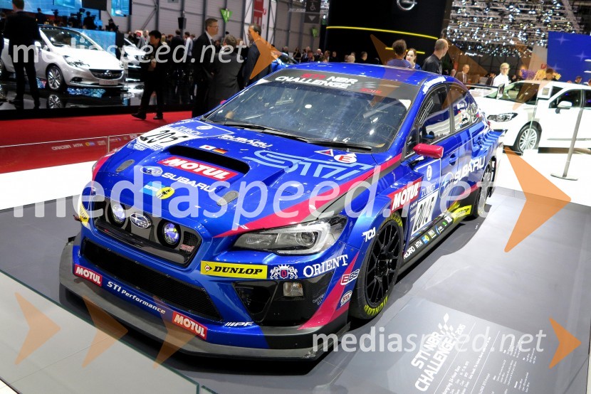 Subaru WRX STI85. avtomobilski salon Ženeva 2015
