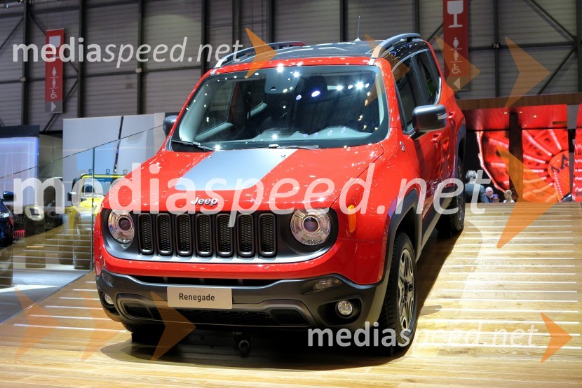 Jeep Renegade85. avtomobilski salon Ženeva 2015