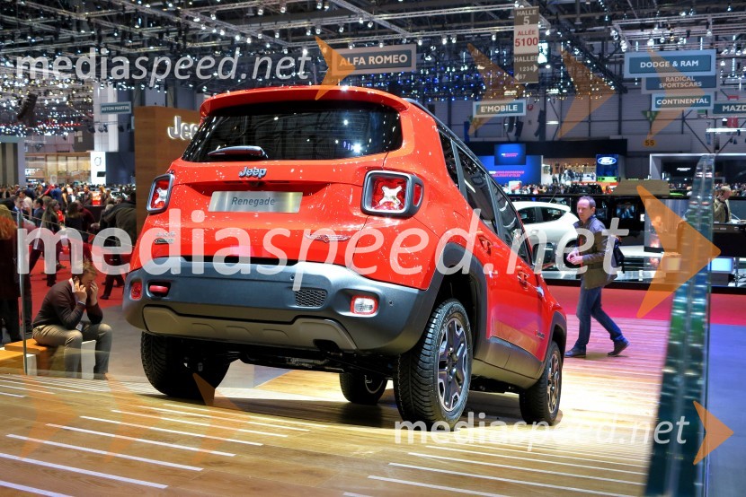 Jeep Renegade85. avtomobilski salon Ženeva 2015