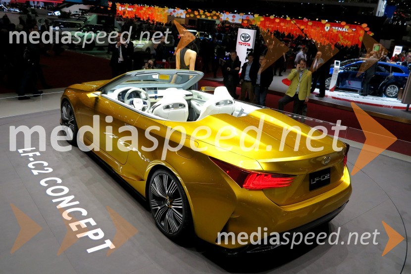 Lexus LF-C2 Concept85. avtomobilski salon Ženeva 2015