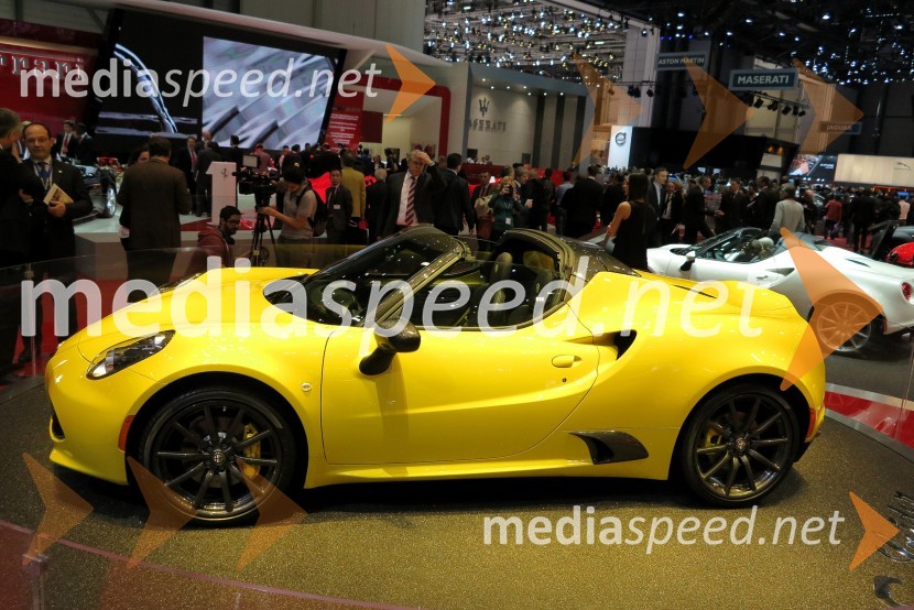 Alfa Romeo 4C Spider85. avtomobilski salon Ženeva 2015