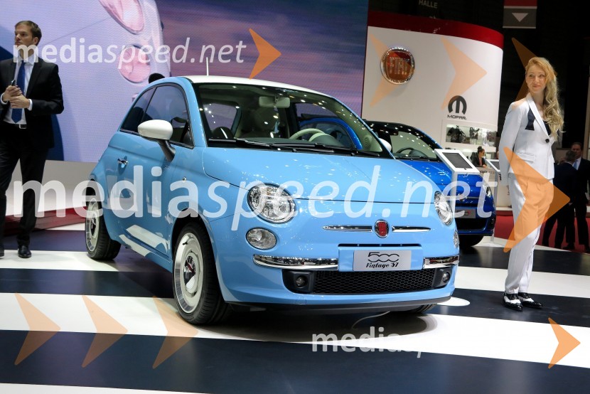 Fiat 500 Vintage 5785. avtomobilski salon Ženeva 2015