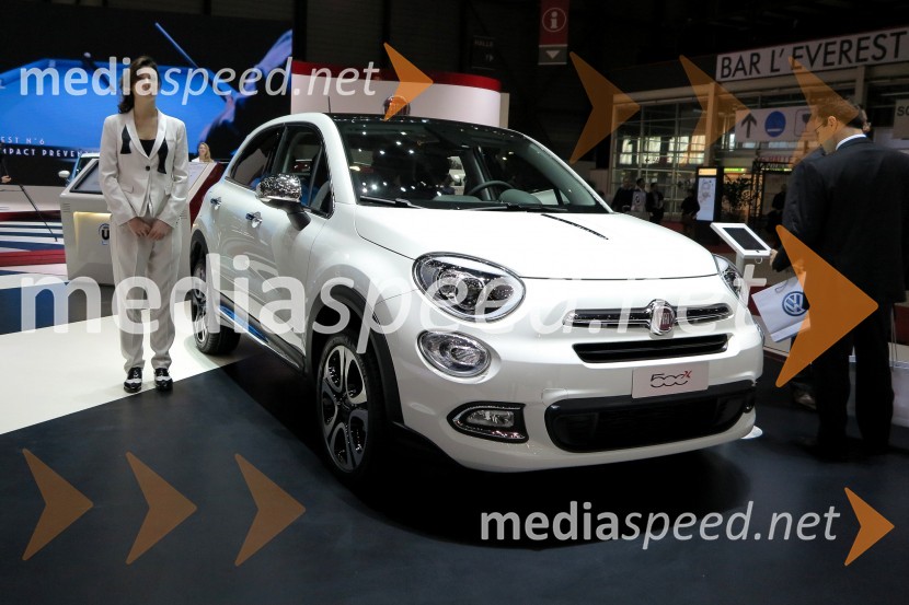 Fiat 500 X85. avtomobilski salon Ženeva 2015