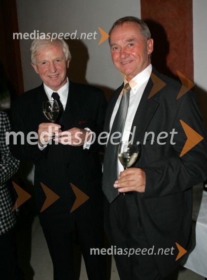 Dr. Andrej Polajnar, dekan Fakultete za strojništvo in dr. Alojz Križman30 let univerze v Mariboru