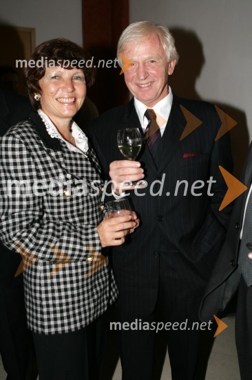 Prof. Bibiana Polajnar in dr. Andrej Polajnar, dekan Fakultete za strojništvo30 let univerze v Mariboru