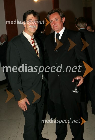 Jožko Čuk, predsednik GZS in Vladimir Rukavina - Gogo, direktor Narodnega doma v Mariboru30 let univerze v Mariboru