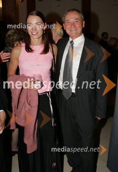 Tina Maze, smučarka in dr. Alojz Križman, državni svetnik30 let univerze v Mariboru