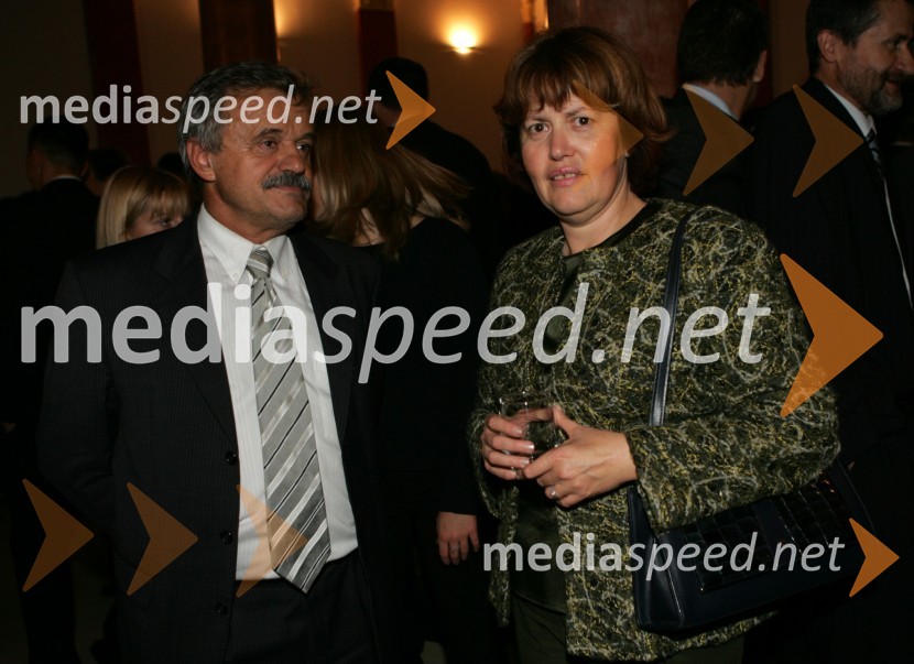 Marjan Krajnc, direktor Študentskega servisa Maribor in Tea Nevena Gorjup, direktorica Gemaga30 let univerze v Mariboru