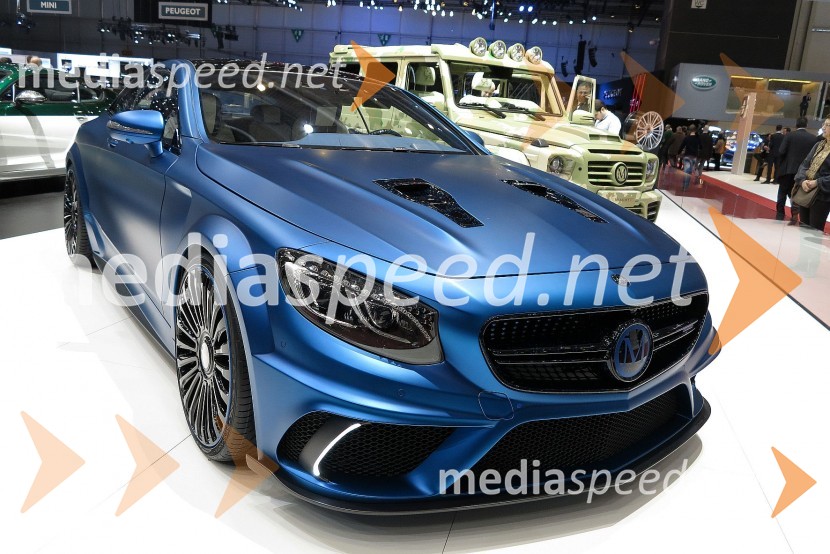 Mercedes-Benz CL by Mansory85. avtomobilski salon Ženeva 2015