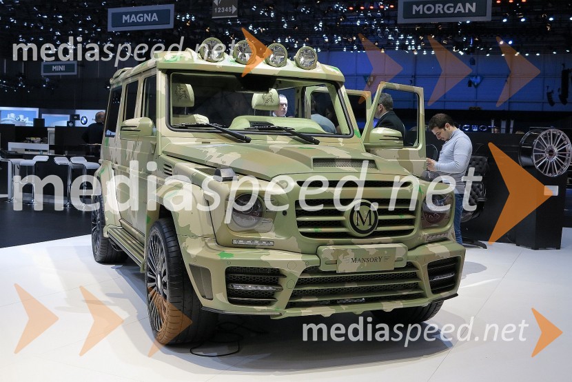 Mercedes-Benz G razred by Mansory85. avtomobilski salon Ženeva 2015