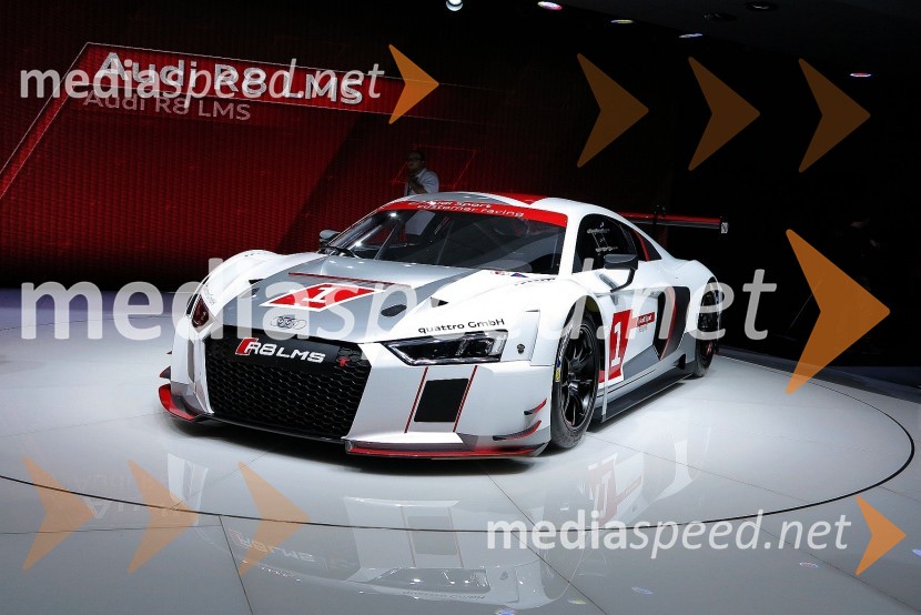 Audi R8 LMS85. avtomobilski salon Ženeva 2015