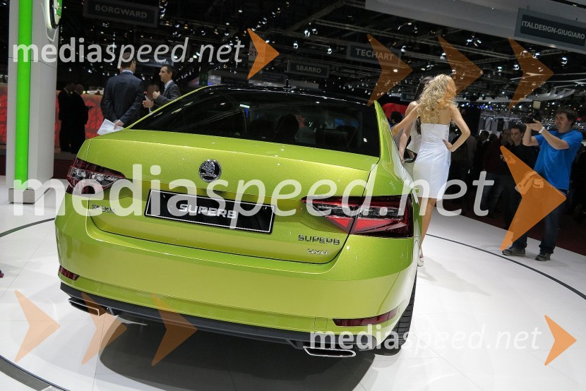 Škoda Superb85. avtomobilski salon Ženeva 2015