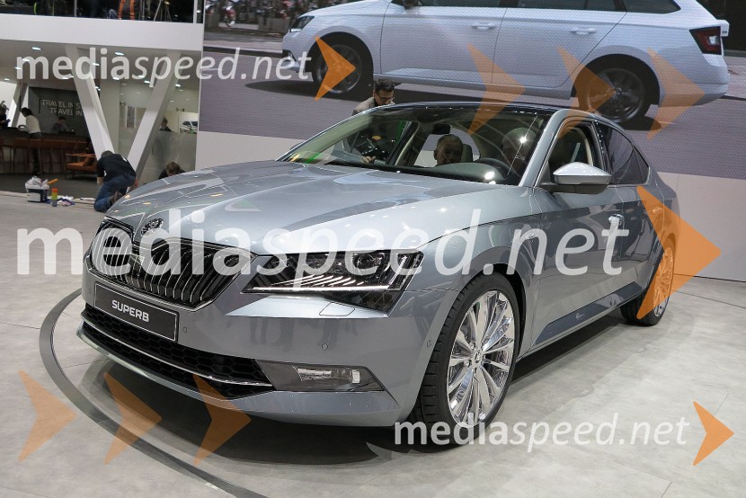 Škoda Superb85. avtomobilski salon Ženeva 2015