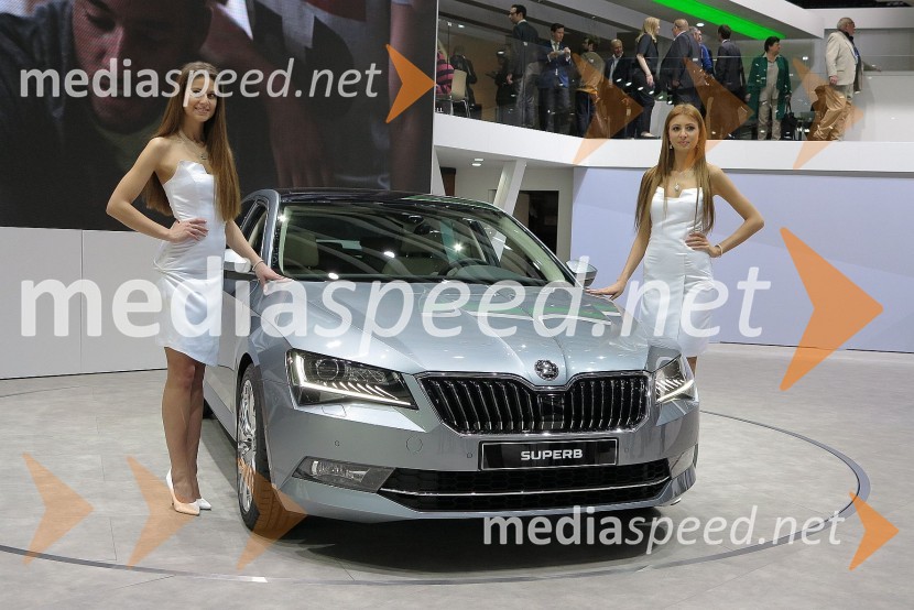 Škoda Superb85. avtomobilski salon Ženeva 2015