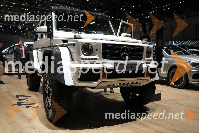 Mercedes-Benz G 4x4285. avtomobilski salon Ženeva 2015