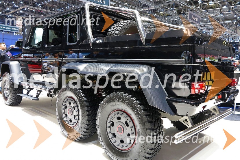 Mercedes-Benz G 6x6 Brabus 70085. avtomobilski salon Ženeva 2015