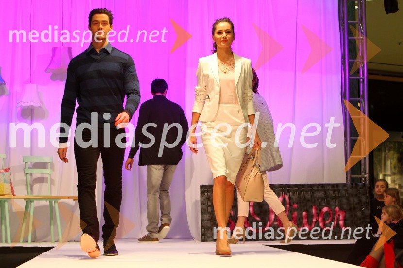 Mitja Nadižar, mister Slovenije 2014;  ... Europark, pomladna modna revija