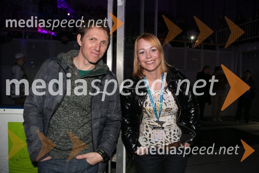  Gregor Repič, dirketor, Krater Media;  Tanja  Škarjot, izvršna urednica uredništev Krater mediaAktualov dan žena 2015