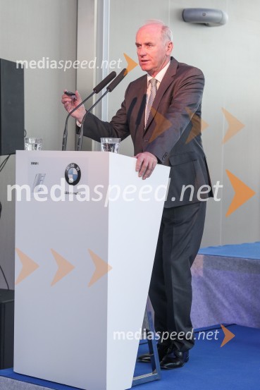  Jože  Mermal, predsednik uprave BTC-jaPredstavitev znamke BMW i