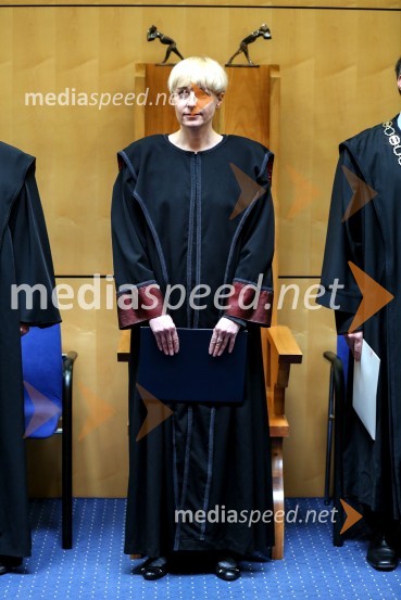 prof. dr. Mihaela Koletnik, prorektorica Univerze v MariboruUniverza v Mariboru, promocija doktorjev znanosti, marec 2015